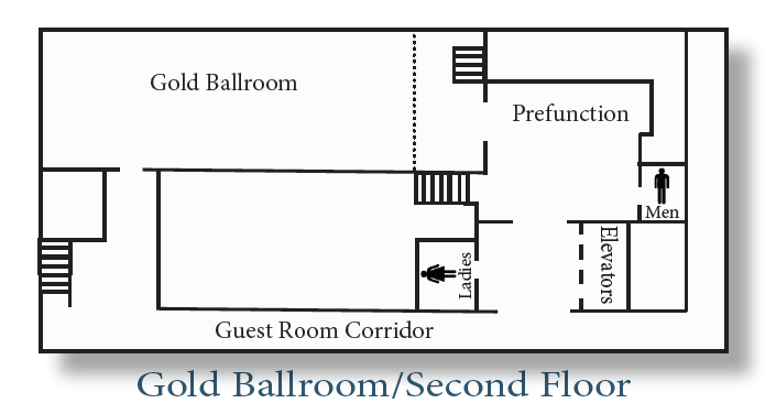 gold ballroom diagram