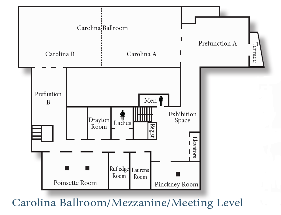 Mezzanine level diagram